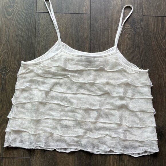 Timing Ruffle Tank Top - Picture 2 of 4